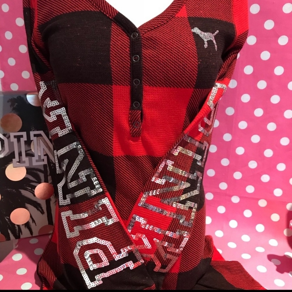 Victoria's Secret Pink Bling Onesie